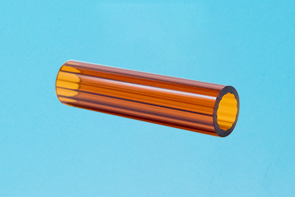 Color high boron glass tube